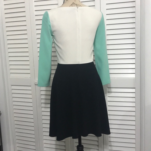 Tibi Block Color A Line Dress - Picture 3 of 8